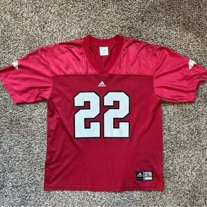 Arkansas Razorbacks Football Jersey Adidas Men’s Large Red #22